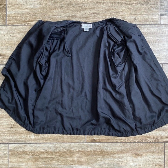 Laurence Kazar Beaded Silk Blazer Cocktail Jacket - Picture 3 of 9